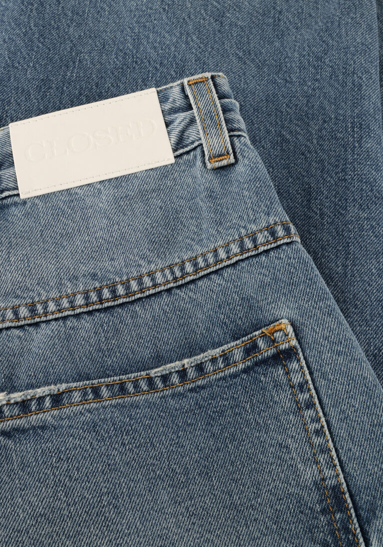 blauwe closed wide jeans deni-x