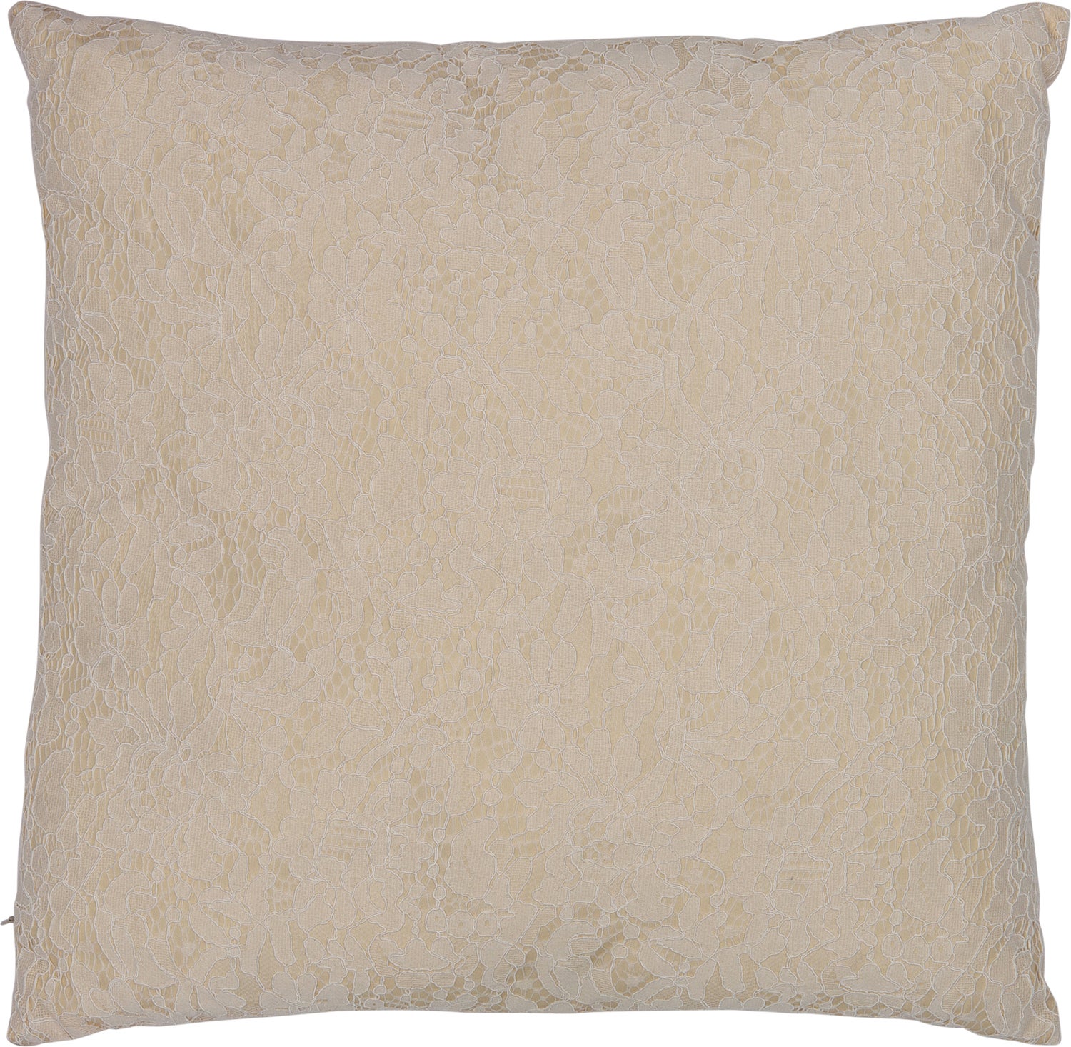 Intratuin sierkussen Hisa crème 45 x 45 x 10 cm