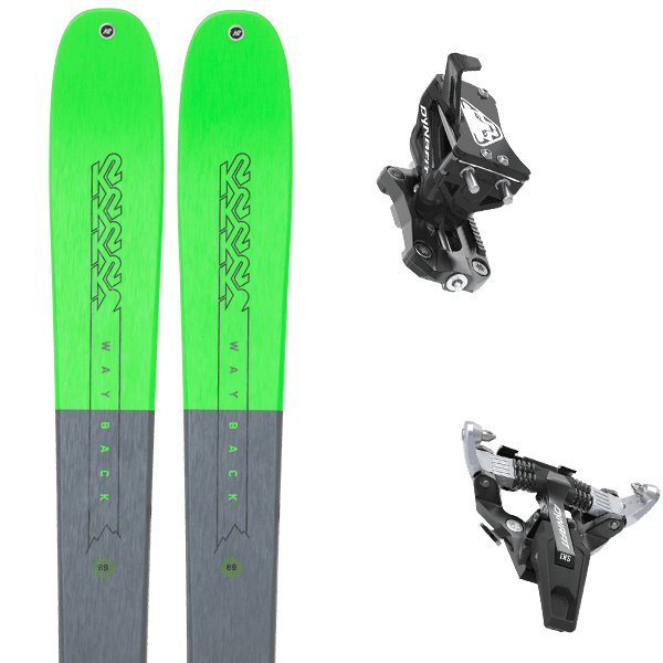Pack ski de randonnée K2 WAYBACK 89 + Fix