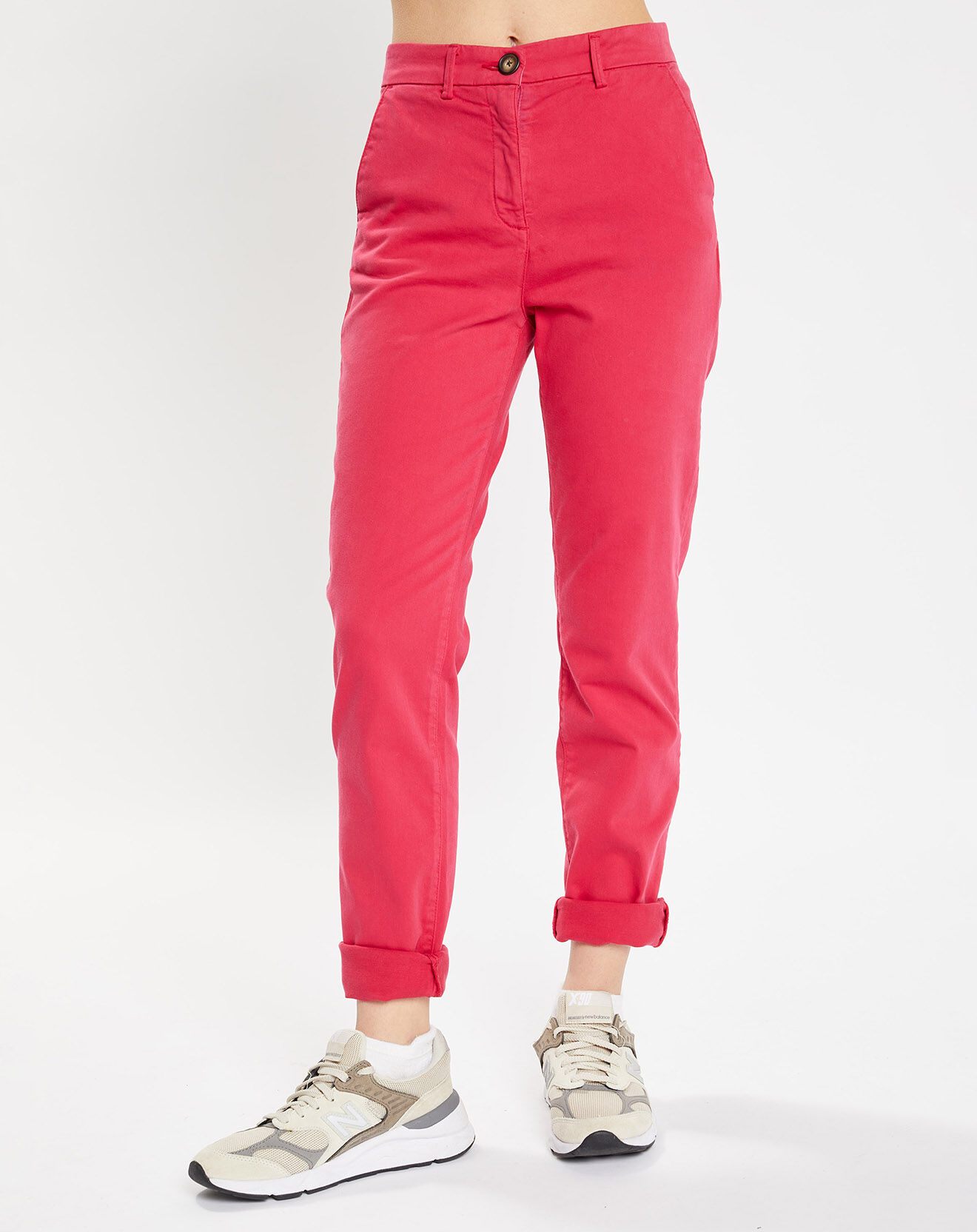 Jodhpur Pantalon chino Cyrilp rose foncé