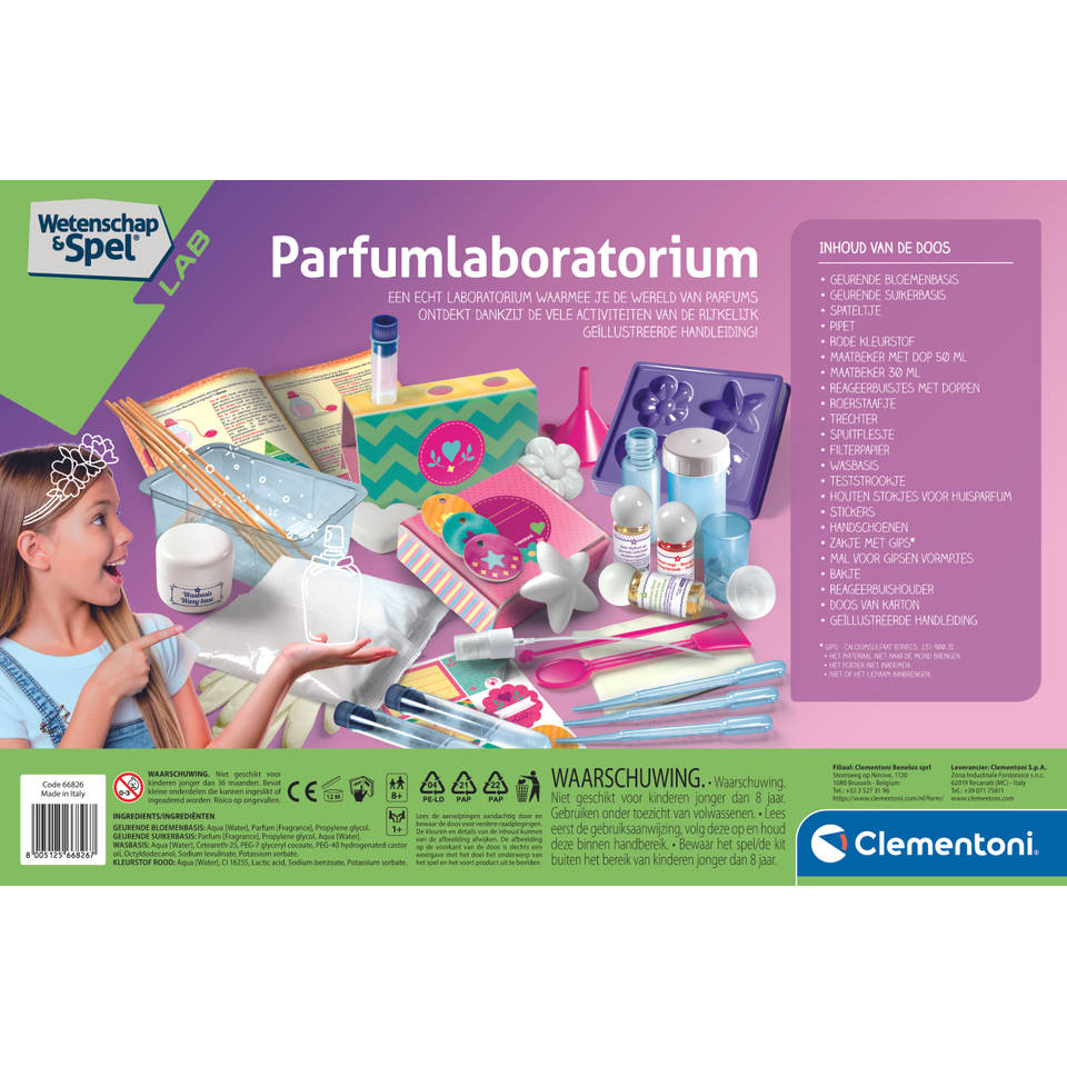 Clementoni parfumlaboratorium