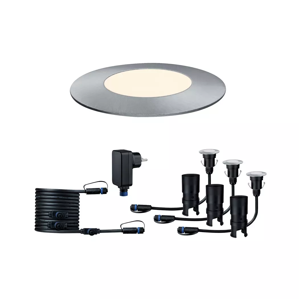 LED-Bodeneinbauleuchte Plug&Shine