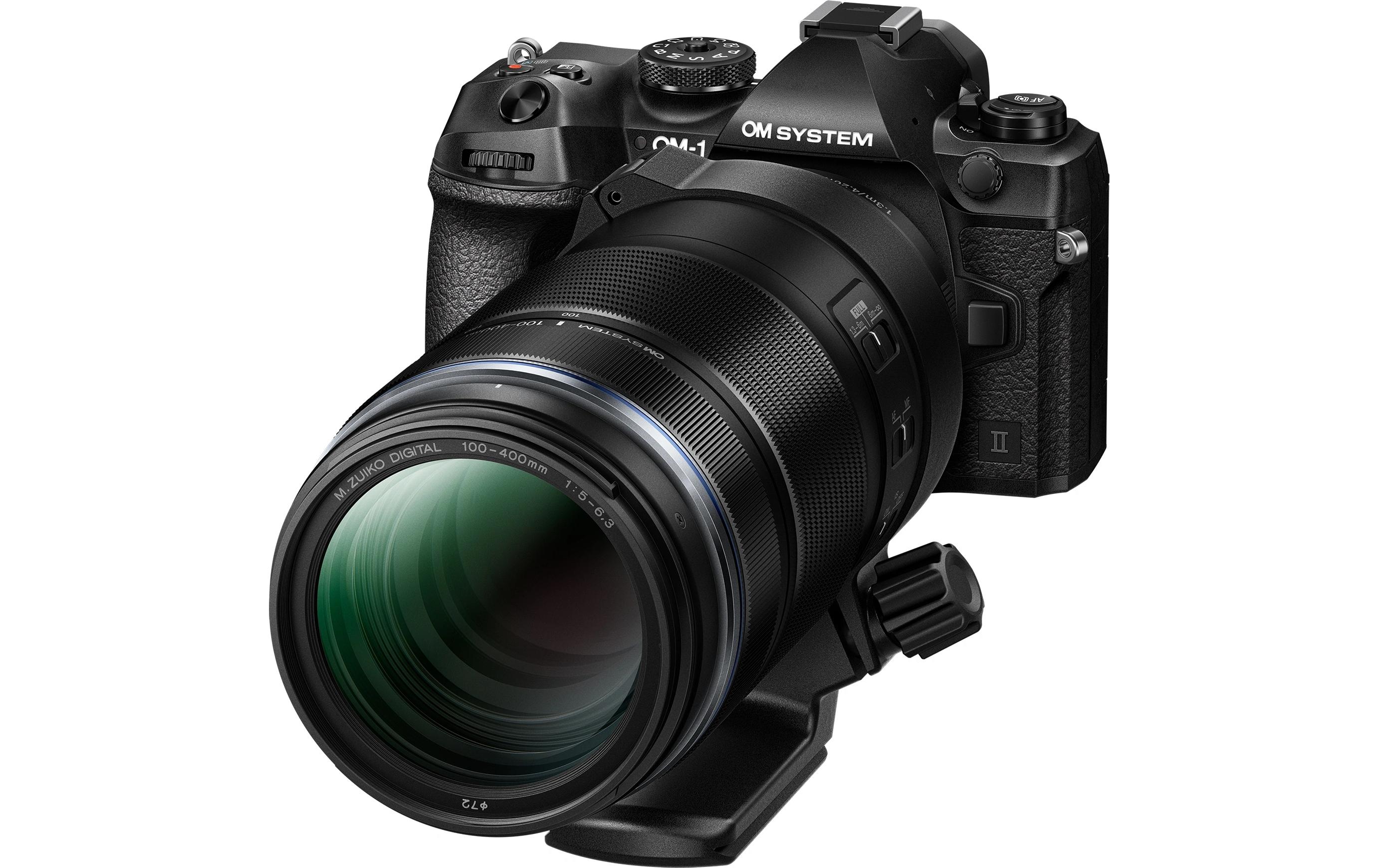 Zoomobjektiv M.Zuiko Digital ED 100-400mm F/5.0-6.3 IS II<br>Kompaktes Teleobjektiv