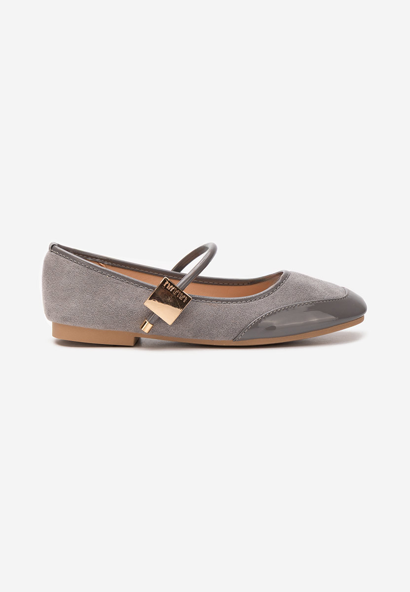 Ballerines femme gris Melyda