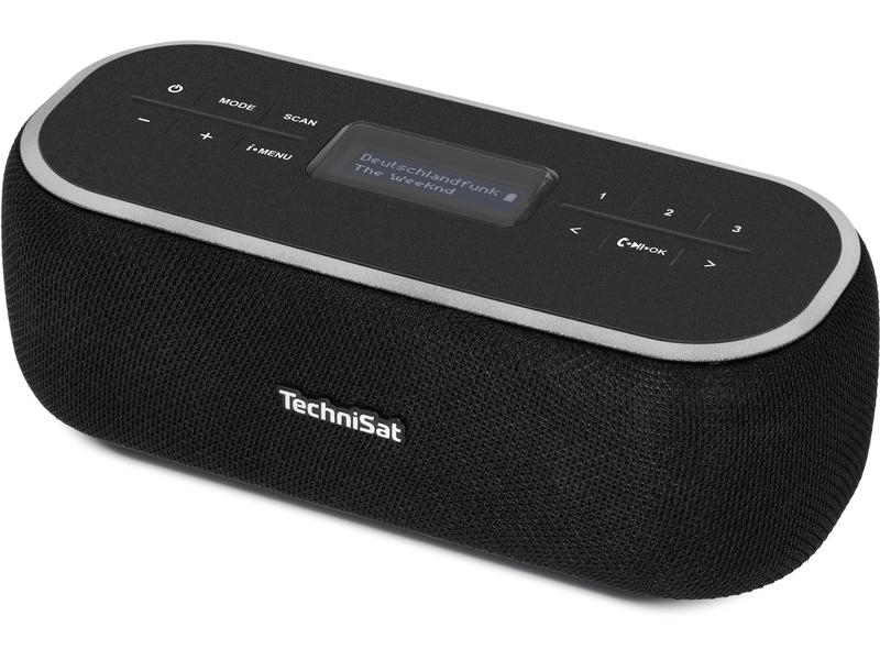 Technisat DigitRadio BT 1 Schwarz Bluetooth-Lautsprecher mit DAB  Digitalradio
