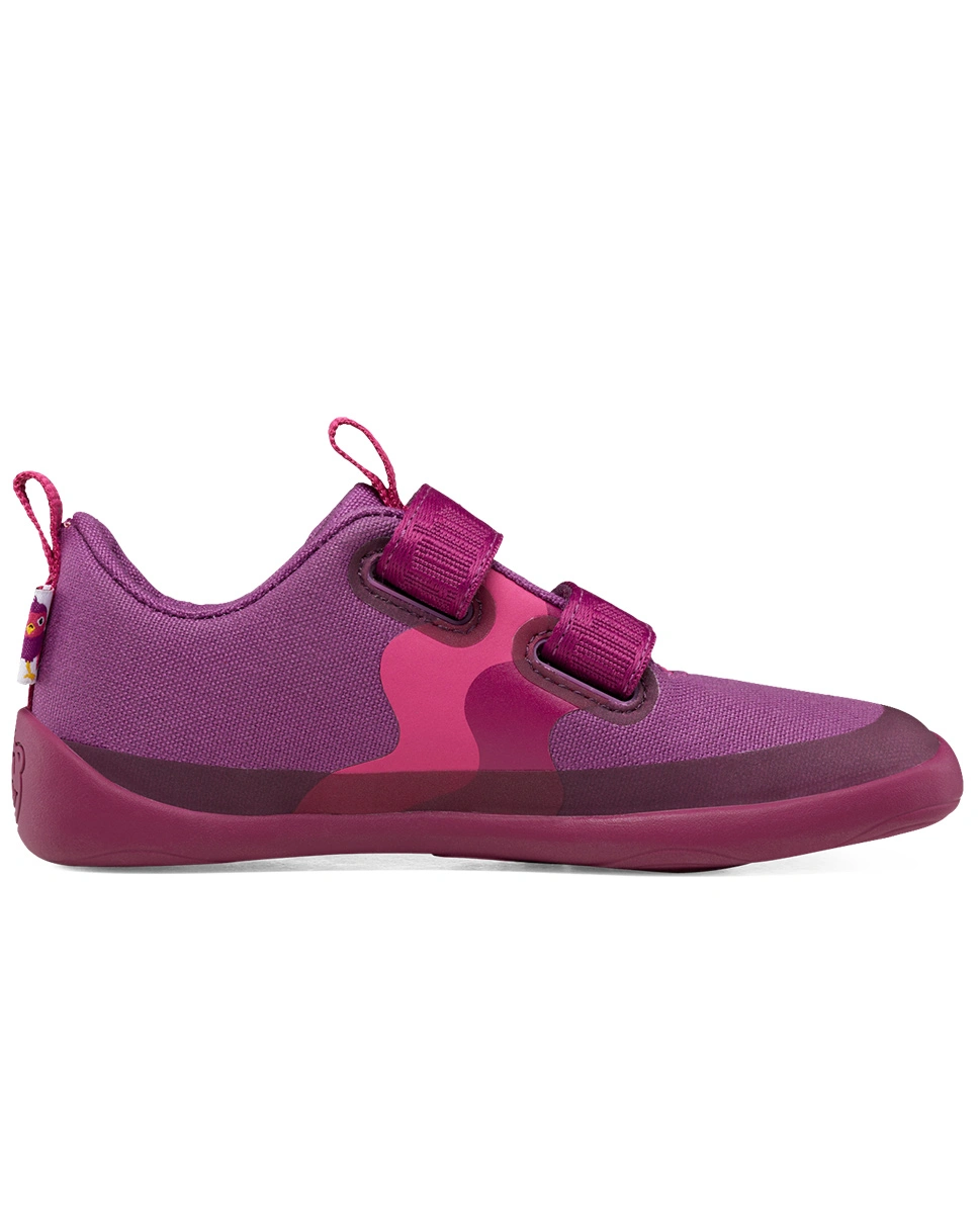 Klett-Halbschuhe LUCKY BIRD in beere