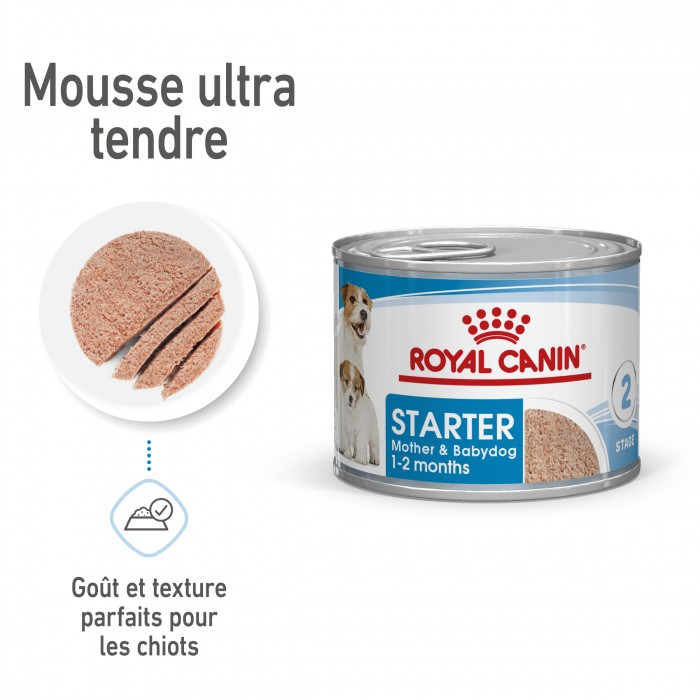 Royal Canin Starter Mother & Babydog - Pâtée pour chiot