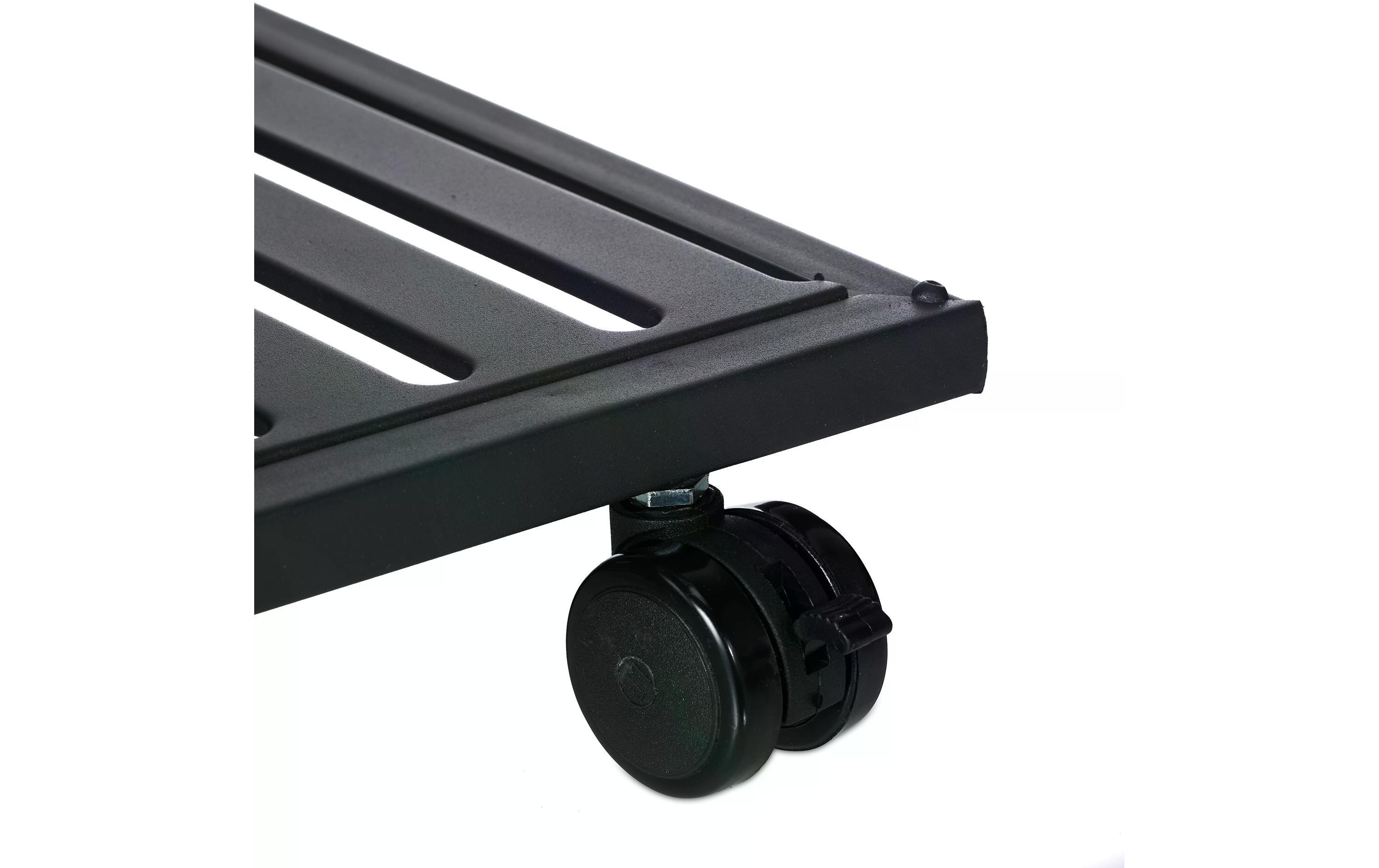 Pflanzenständer mit Rollen 91.5 cm, SchwarzPflanzenregal