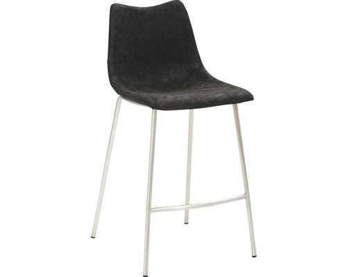 Barkruk Mayer Zitmeubelen 1175 47 x 51 x 95,5 cm RVS zwart