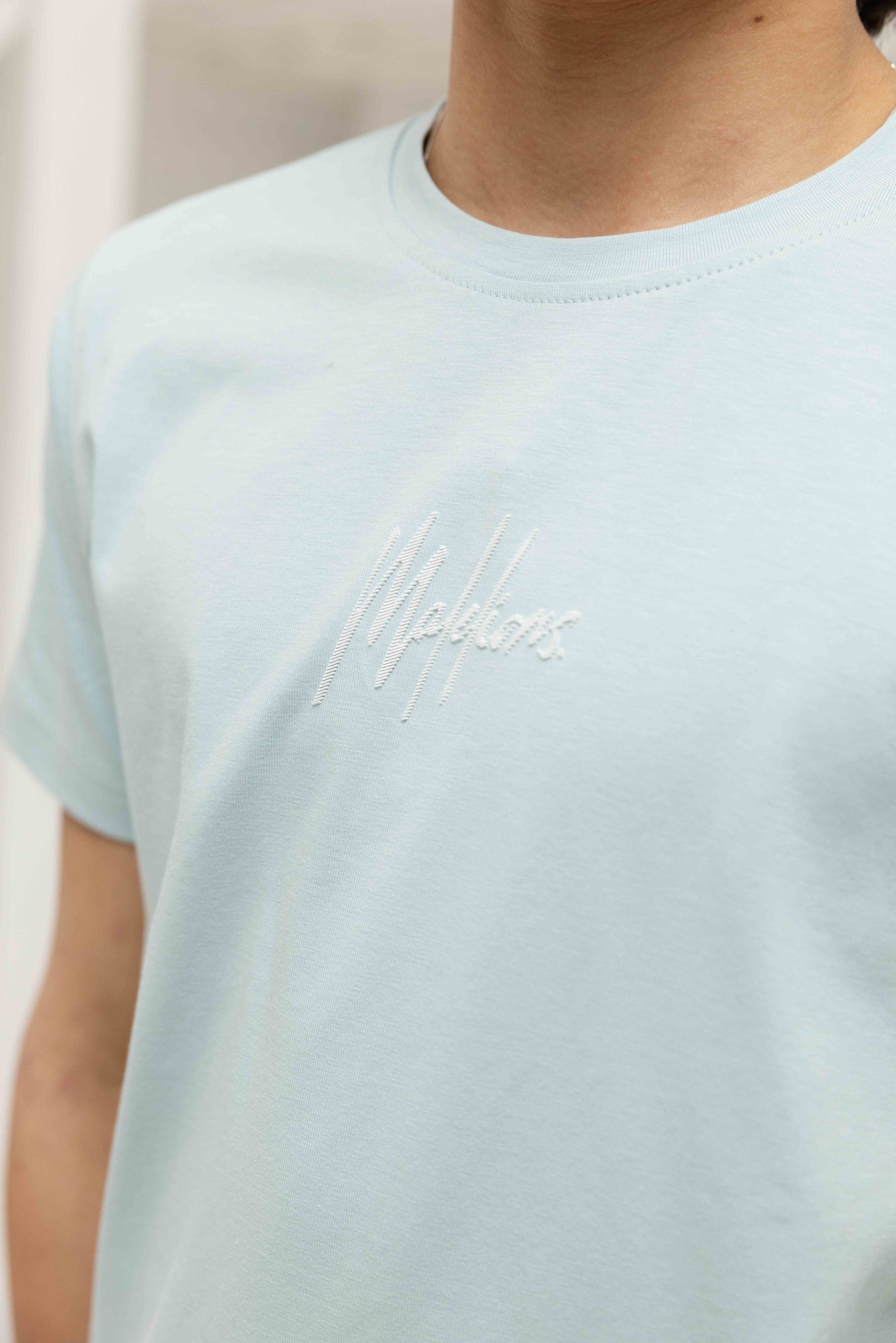 Malelions Striped Signature Zomerset Kids Blauw