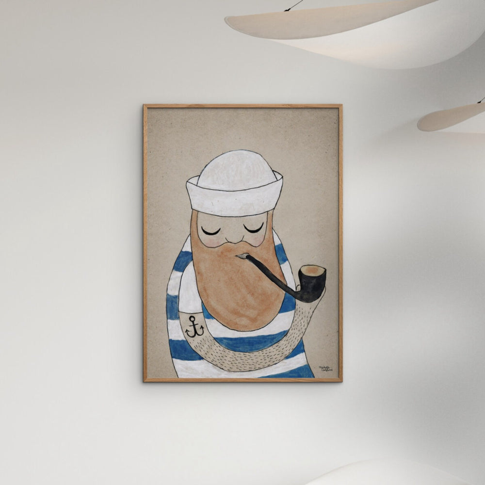 Køb Poster & Frame Michelle Carlslund - Kids - Sailor