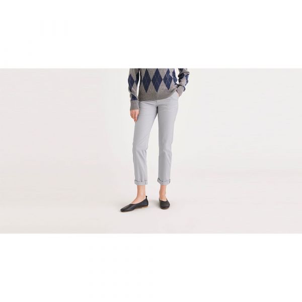 Dockers Weekend Slim Ankle Chino Pants Cinzento 26 / L Mulher
