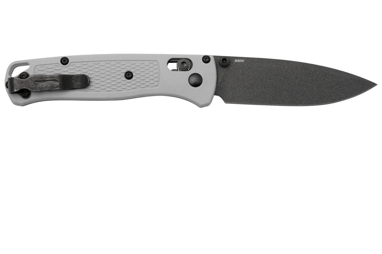Benchmade Bugout 535BK-08 Storm Gray Grivory, Dark Gray Cerakote zakmes