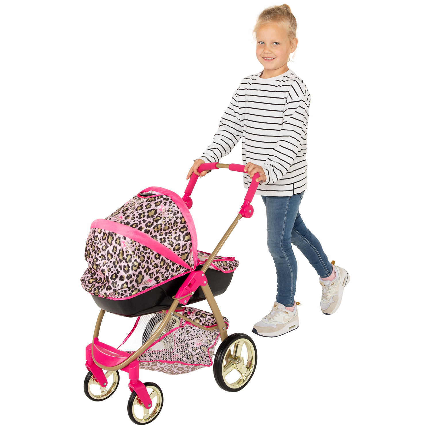 Glam Crew Poppenwagen 2in1