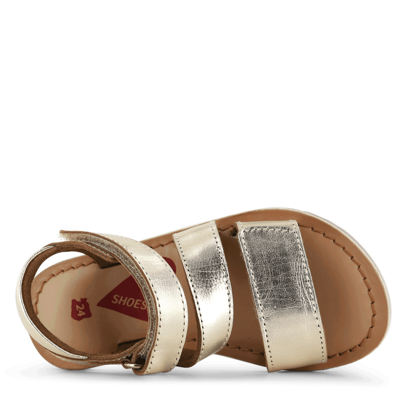 Shoesme metallic gouden sandaal Metallic | Meisjes schoenen