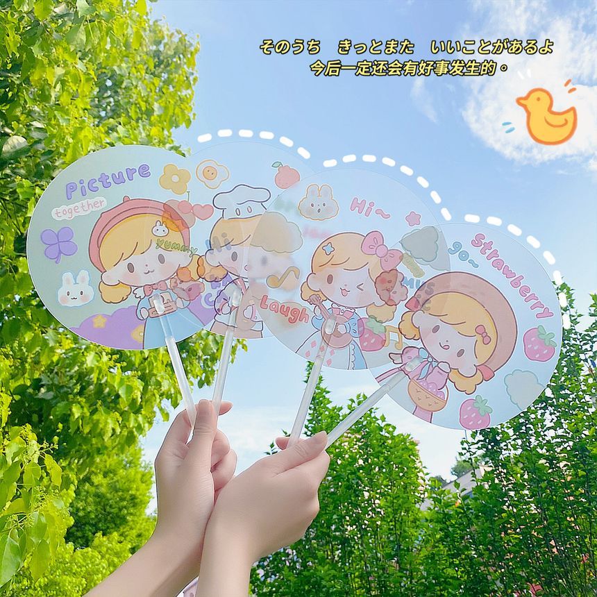 Eranso - Cartoon PVC handventilator