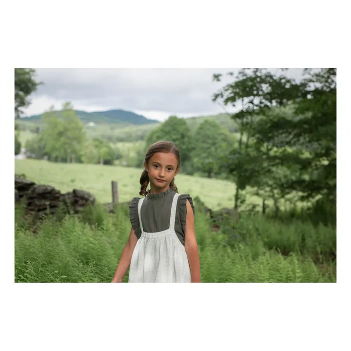 Soor Ploom Robe Tablier Lin Eloise | Ecru