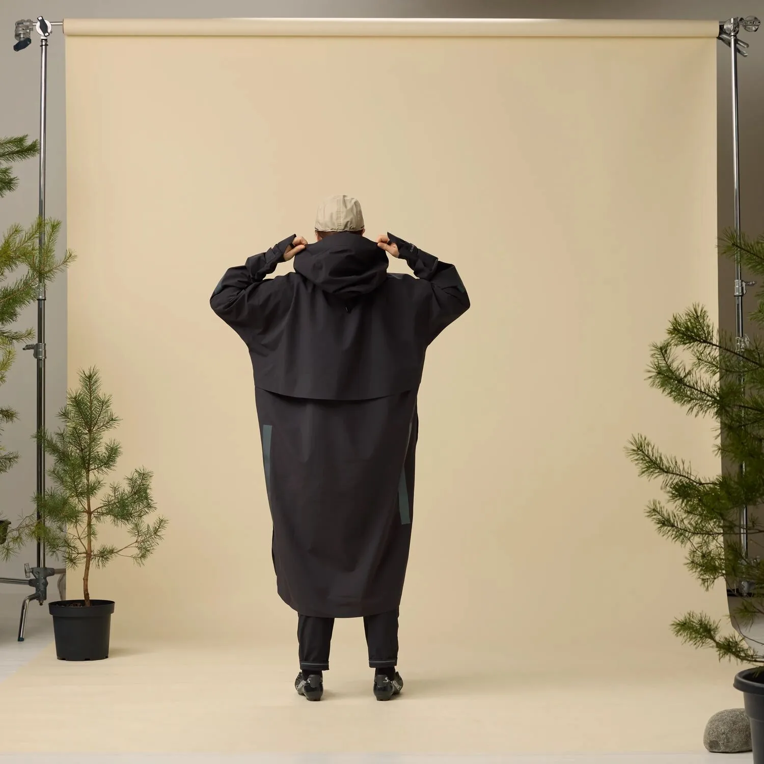 Fjällräven Hoja Rain Poncho Black