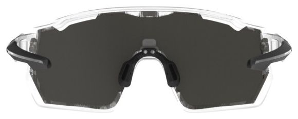 Lunettes AZR Pro Race RX Crystal verni/Noir / Écran Hydrophobe Bleu