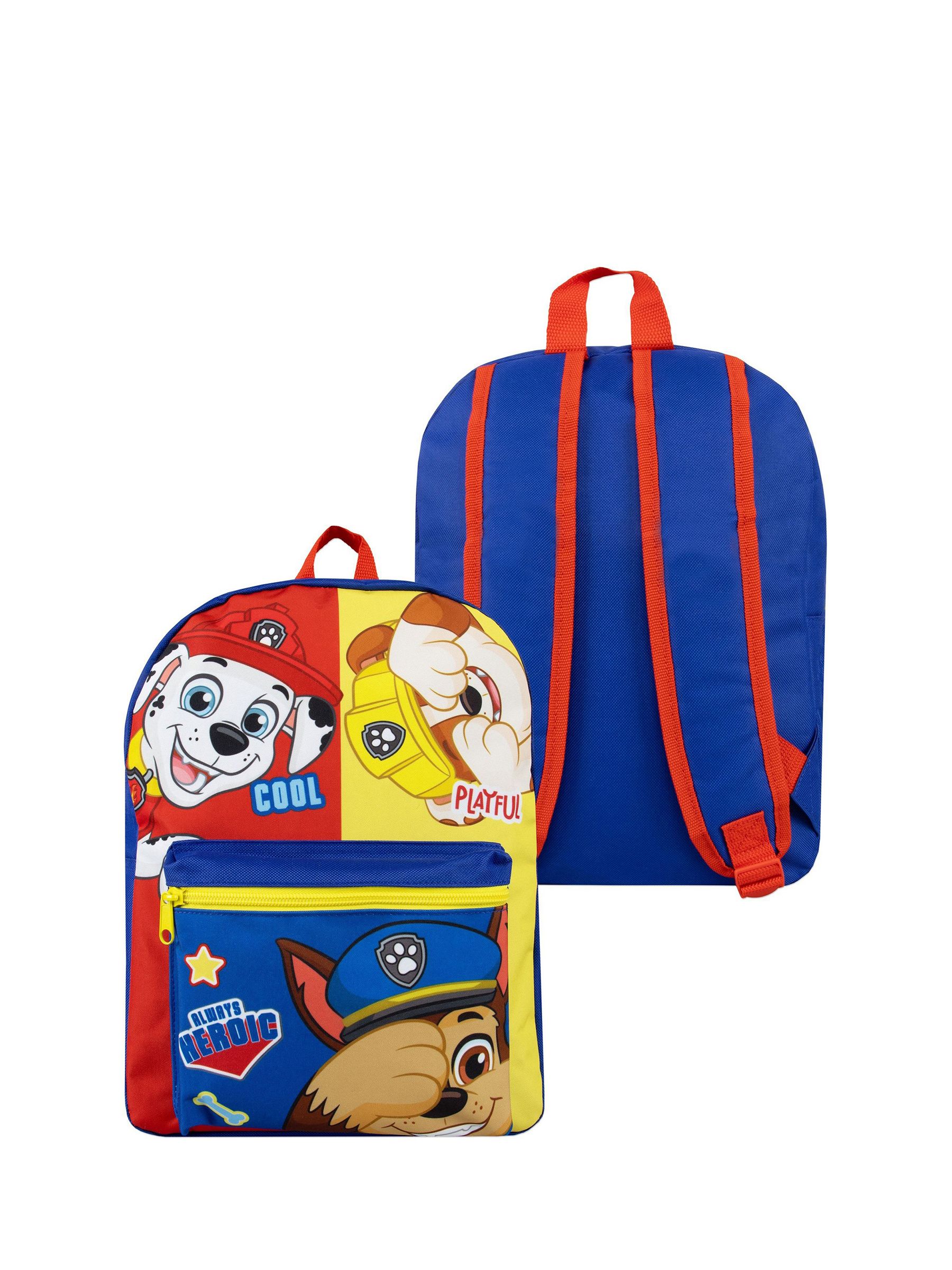 Character PAW Patrol Backpack Lunch Bag and Water Bottle Set