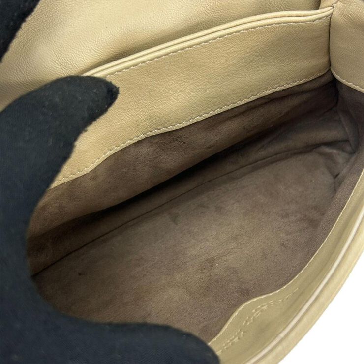 Bottega Veneta Vintage Bottega Veneta Shoulder Bag Beige