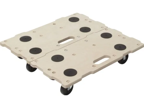 wolfcraft GmbH 2 FT 400, Træ, 8 hjul, 590 mm, 290 mm, 120 mm, 5,25 kg