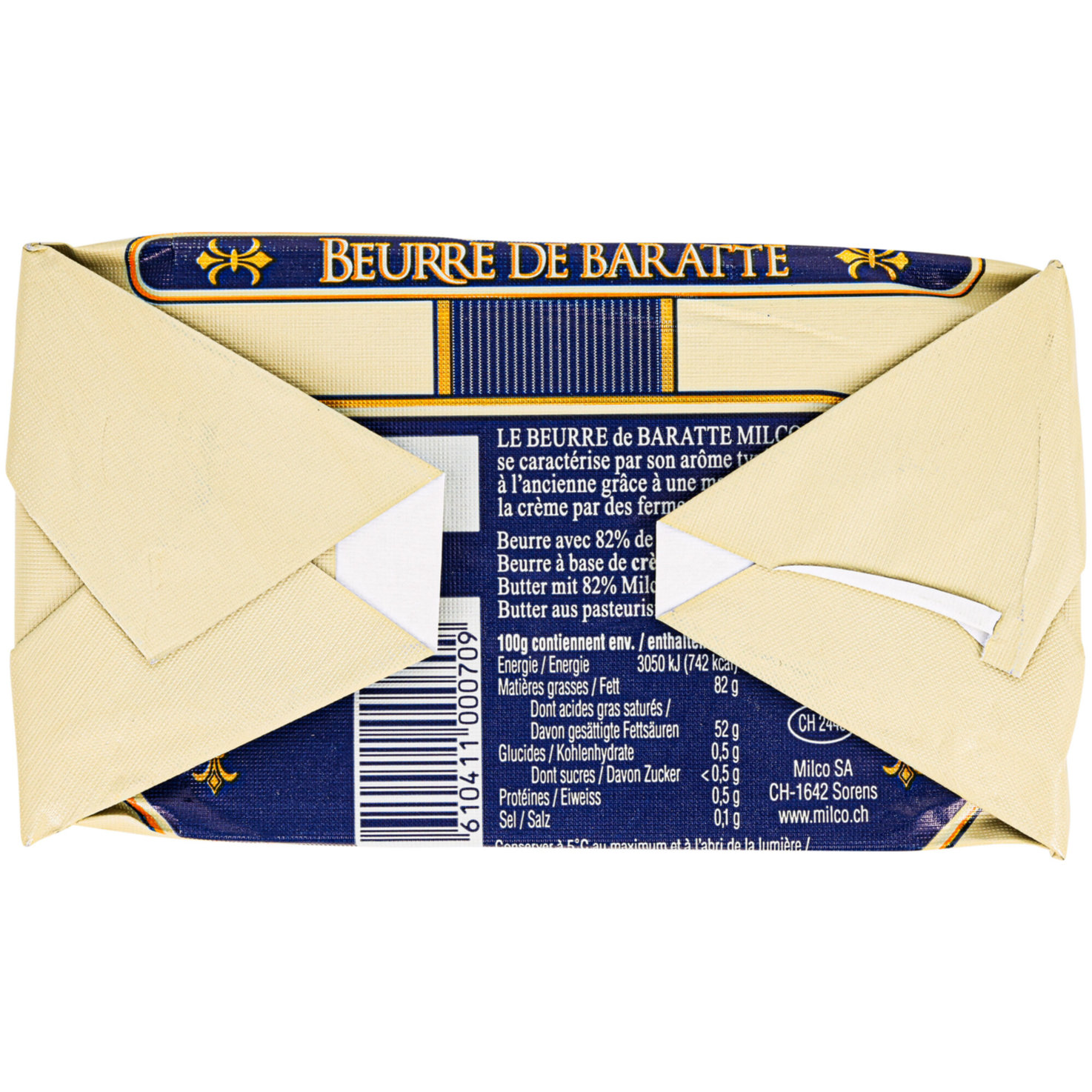 Beurre de Baratte Milco