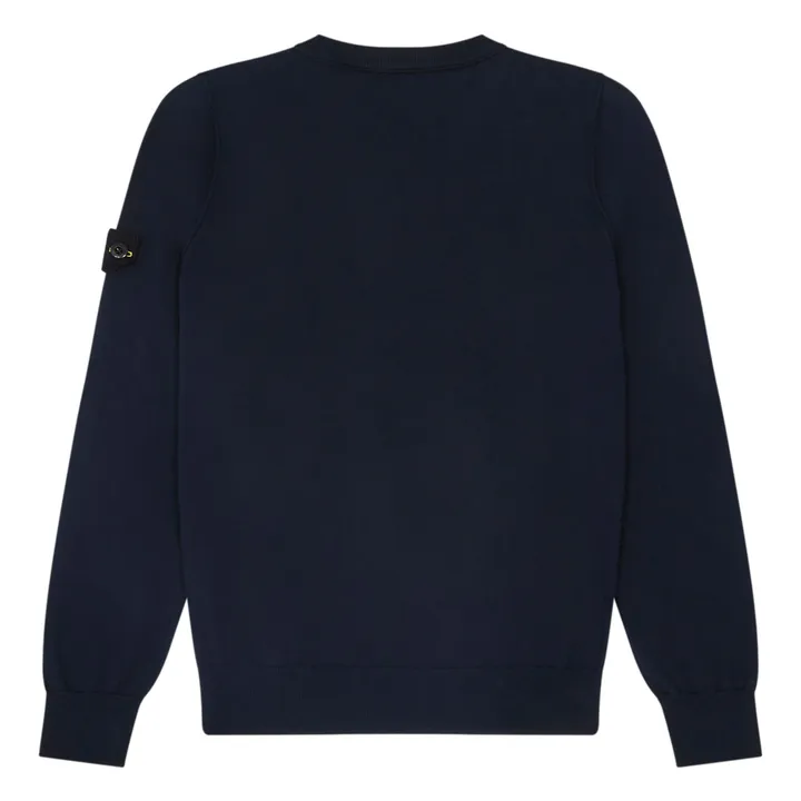 Stone Island Pull Logo | Bleu marine
