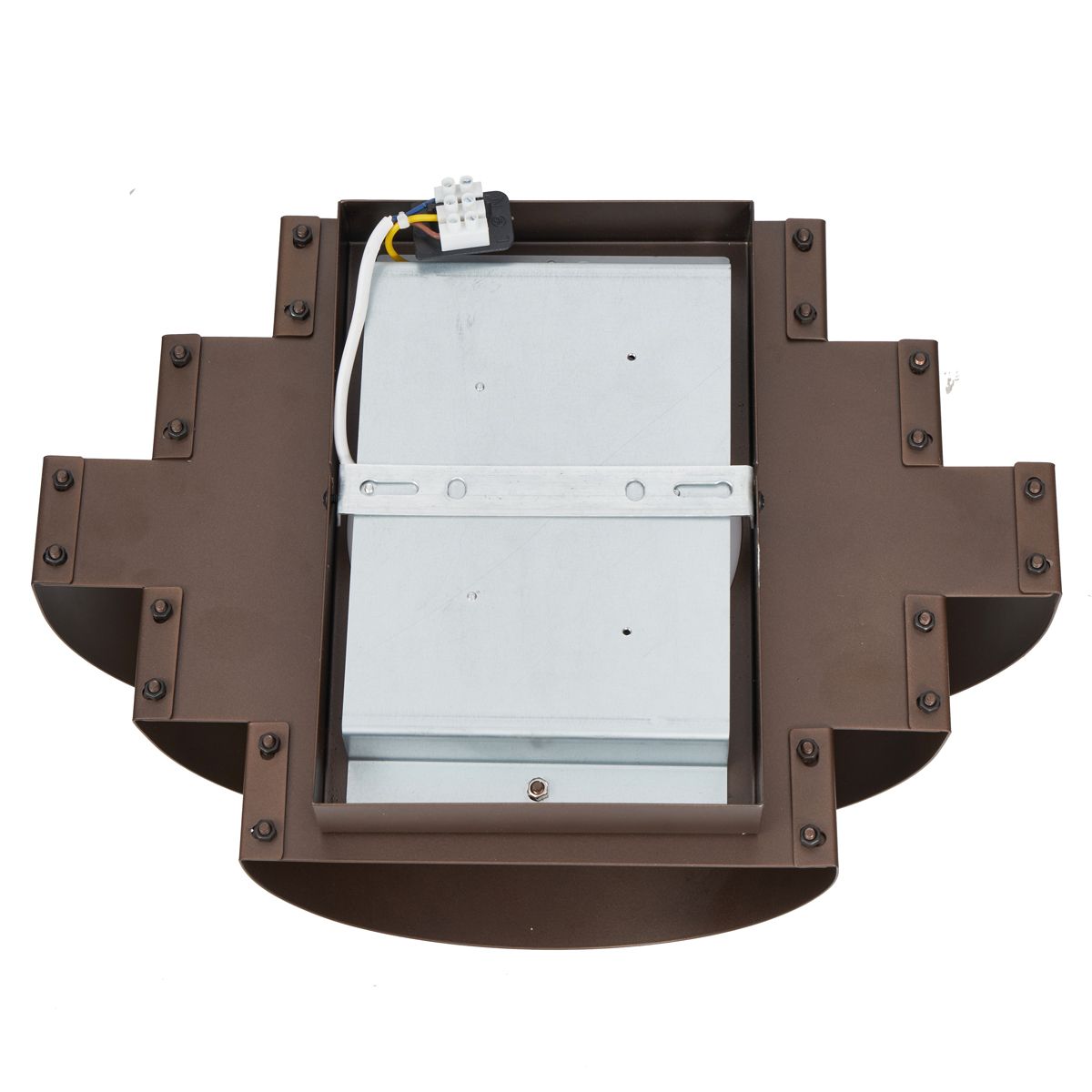 Moderne wandlamp brons incl. LED 3-staps dimbaar - Lines