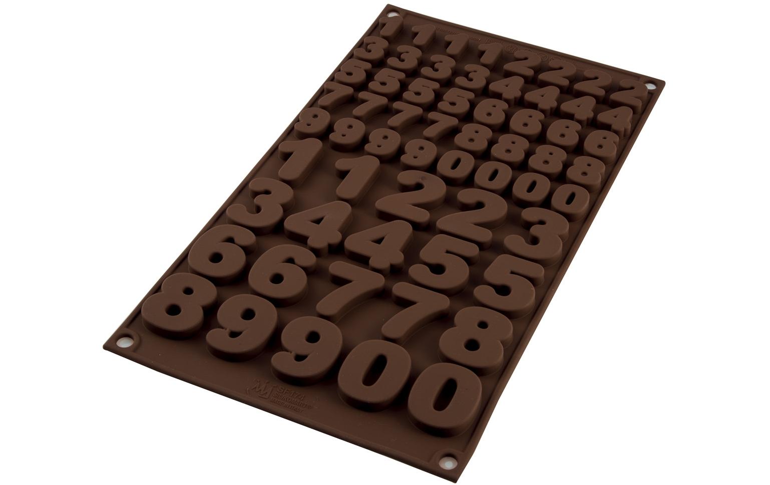 Pralinenform ZahlenForm für Pralinen