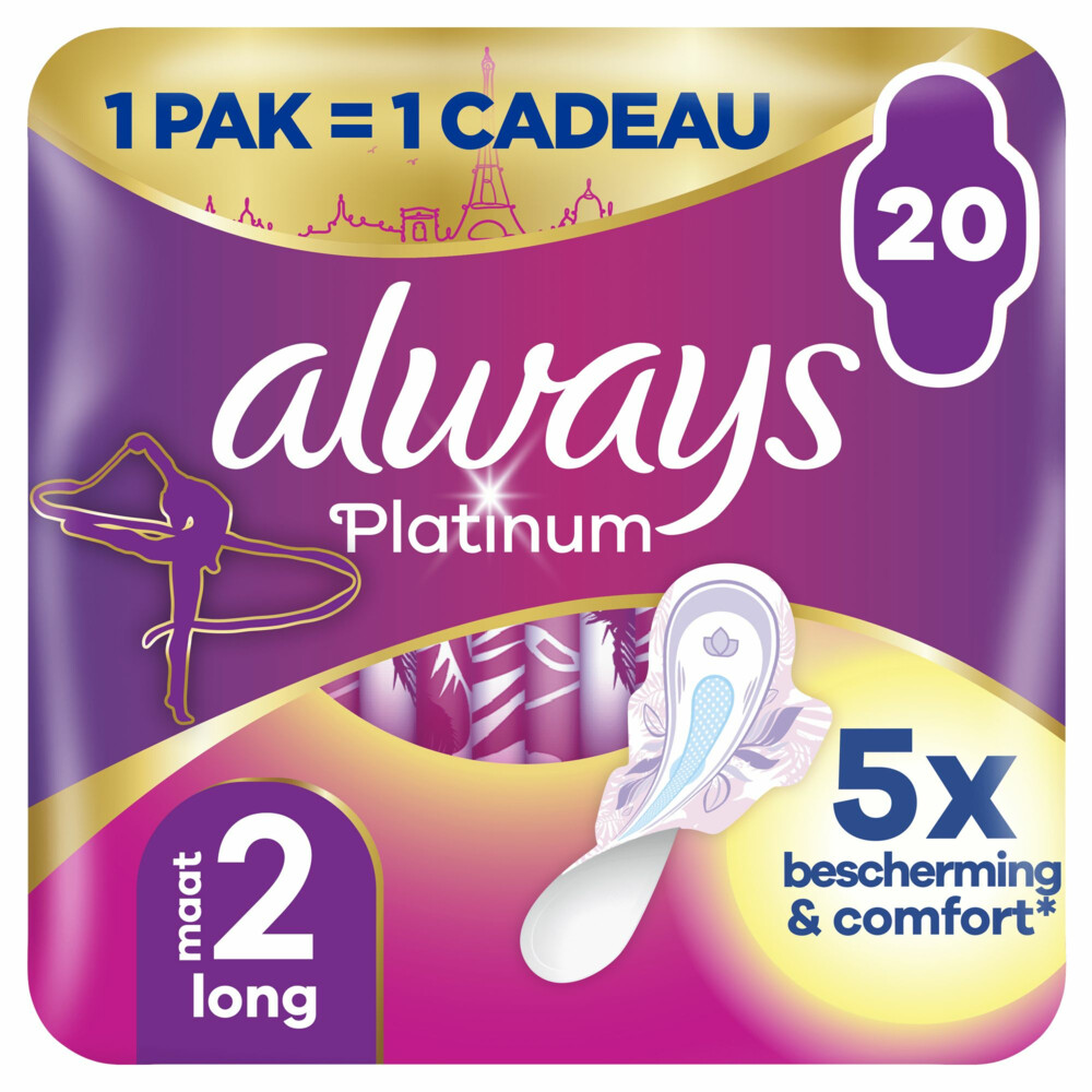 Always Maandverband Platinum Ultra Long20 stuks