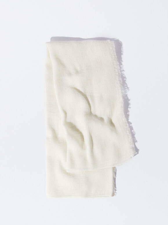 Pashmina com Lyocell - Crua