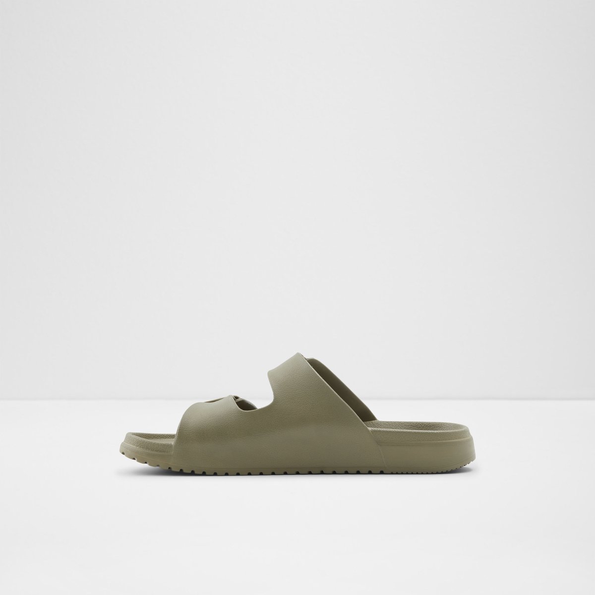 Hideo Khaki Men Slides