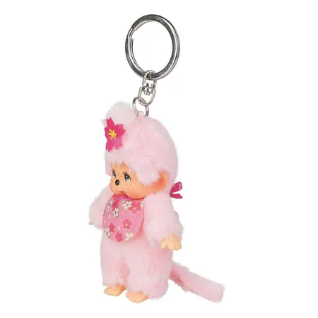Sekiguchi Anhänger Monchhichi Kirschblüte, 10 cm, pink