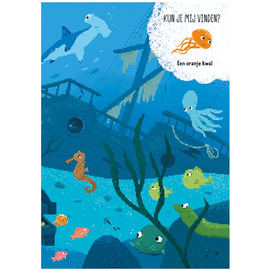Uitgeverij rebo superstickers in de oceaan