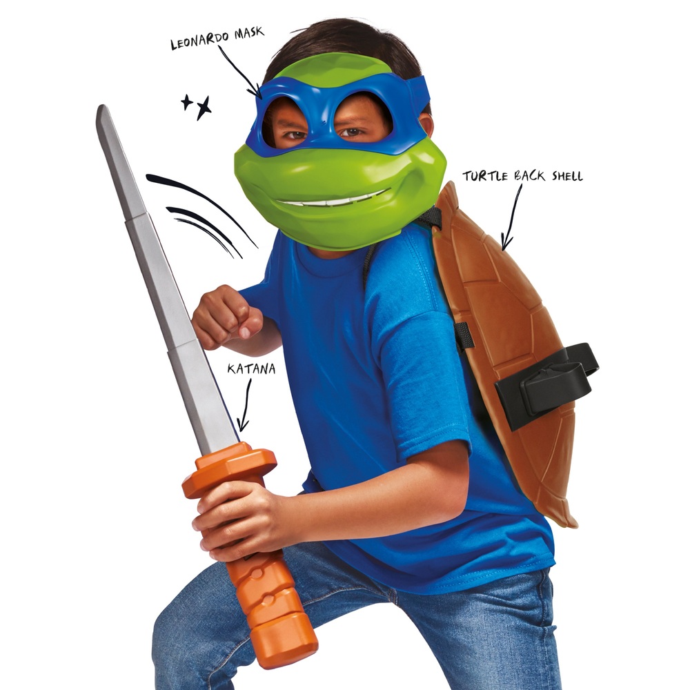 Teenage Mutant Ninja Turtles Mutant Mayhem Leonardos Mega-Kampfpaket