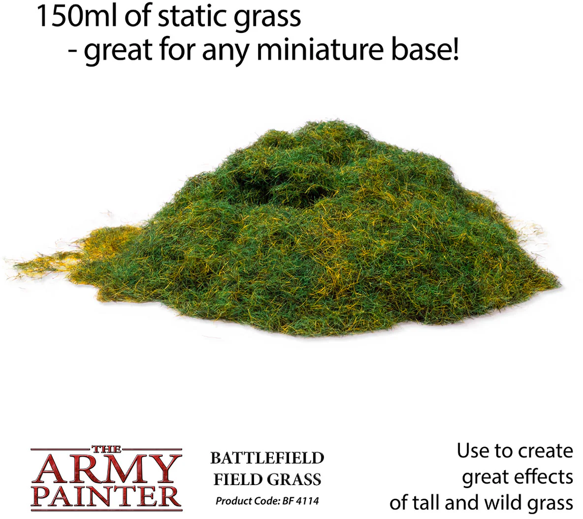The Army Painter  Battlefield Basing: Field Grass    Die grüne Lunge deiner Dioramen