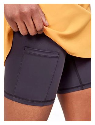 Jupe 2 en 1 Femme Craft Pro Hypervent Orange Noir