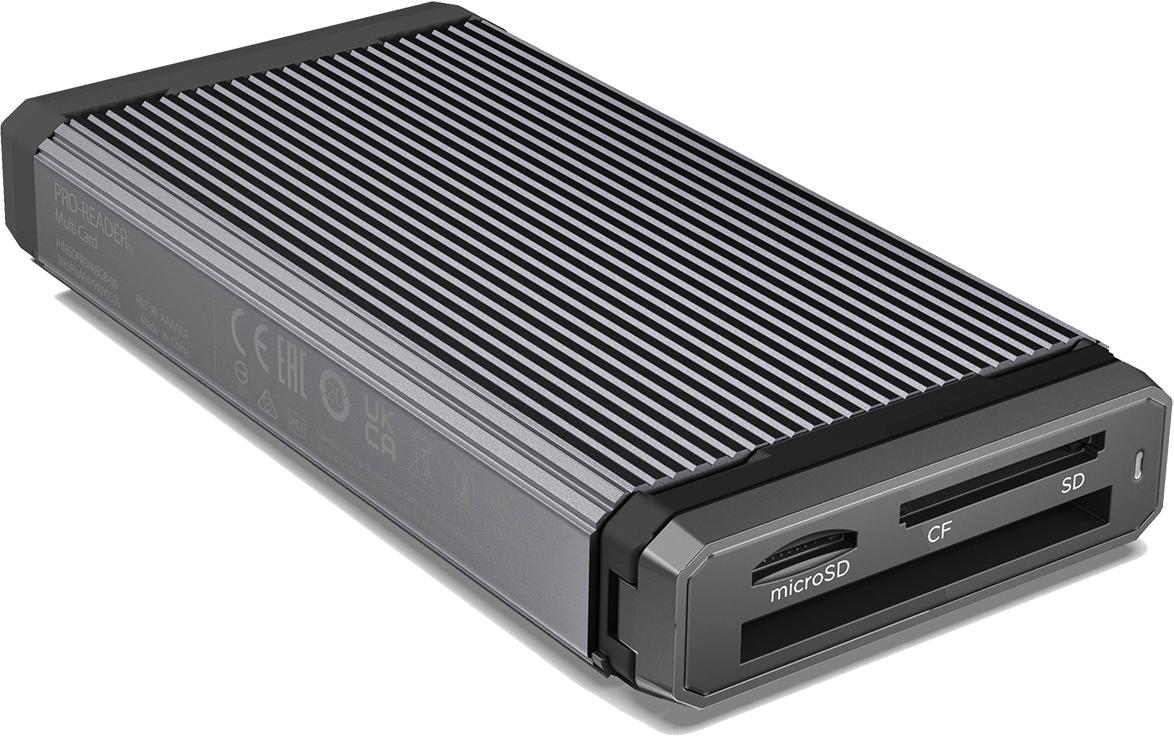 Card Reader Extern PRO-Reader Multi CardExterner Multi-Kartenleser mit Type-C USB 3.1 Anschluss