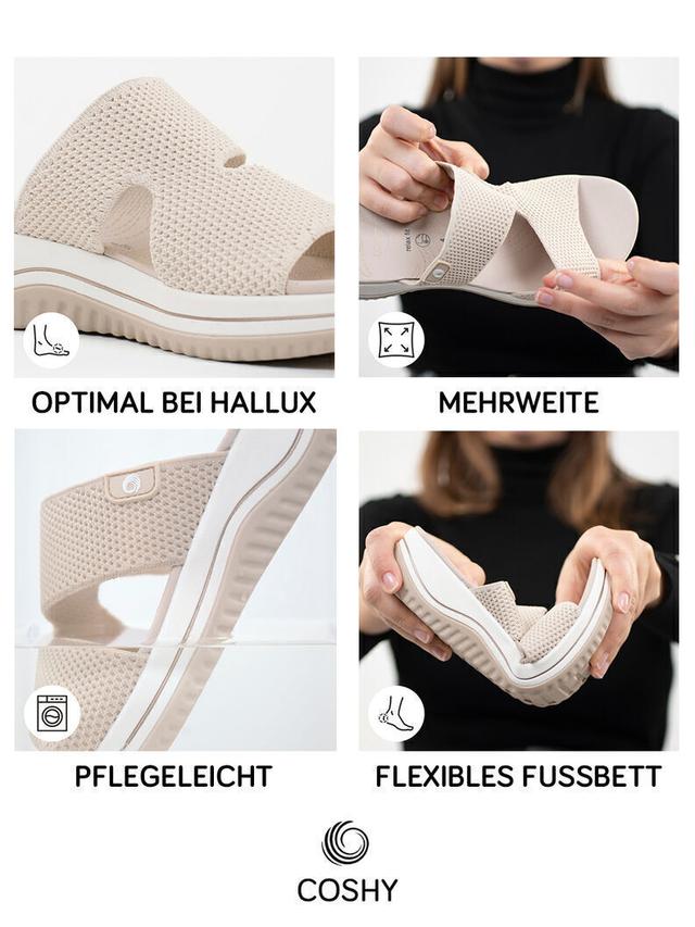 Coshy-Balance Sandale vegan H-Weite