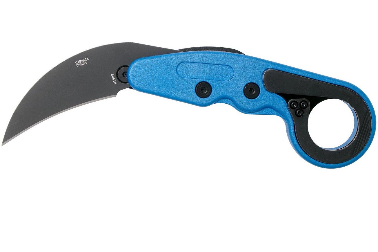 CRKT Provoke Blue Metallic 4041B zakmes, Joe Caswell design