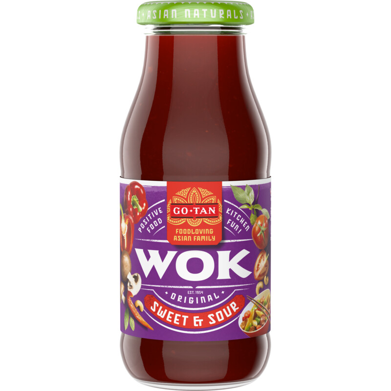 Go-Tan Original wok sweet & sour