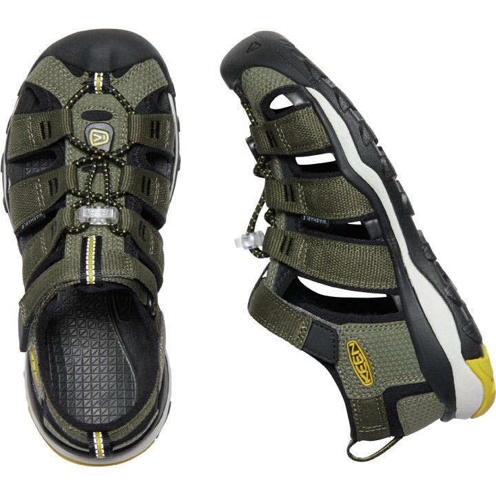 Keen Newport Neo H2 Trekkingsandale Kinder dusty olive
