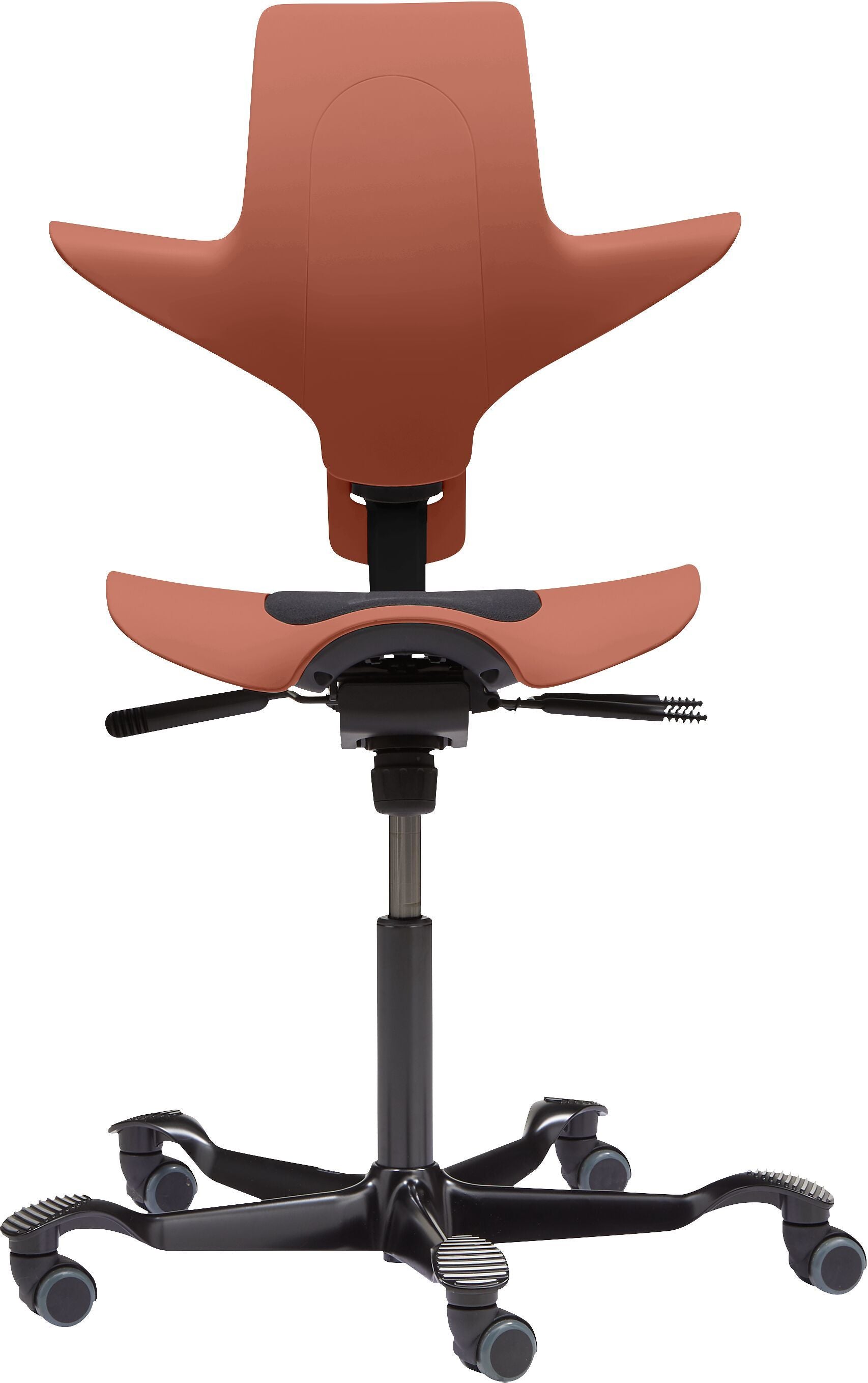 HAG CAPISCO PULS Bürostuhl - Rost / B: 73.0 cm x T: 73.0 cm x H: 85.5 cm