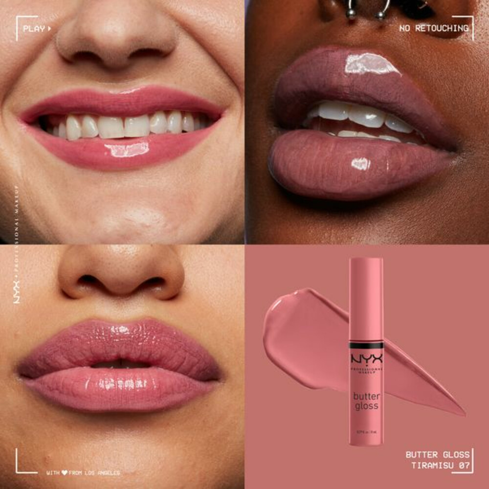 NYX Butter Gloss Lipgloss Tiramisu8 ml