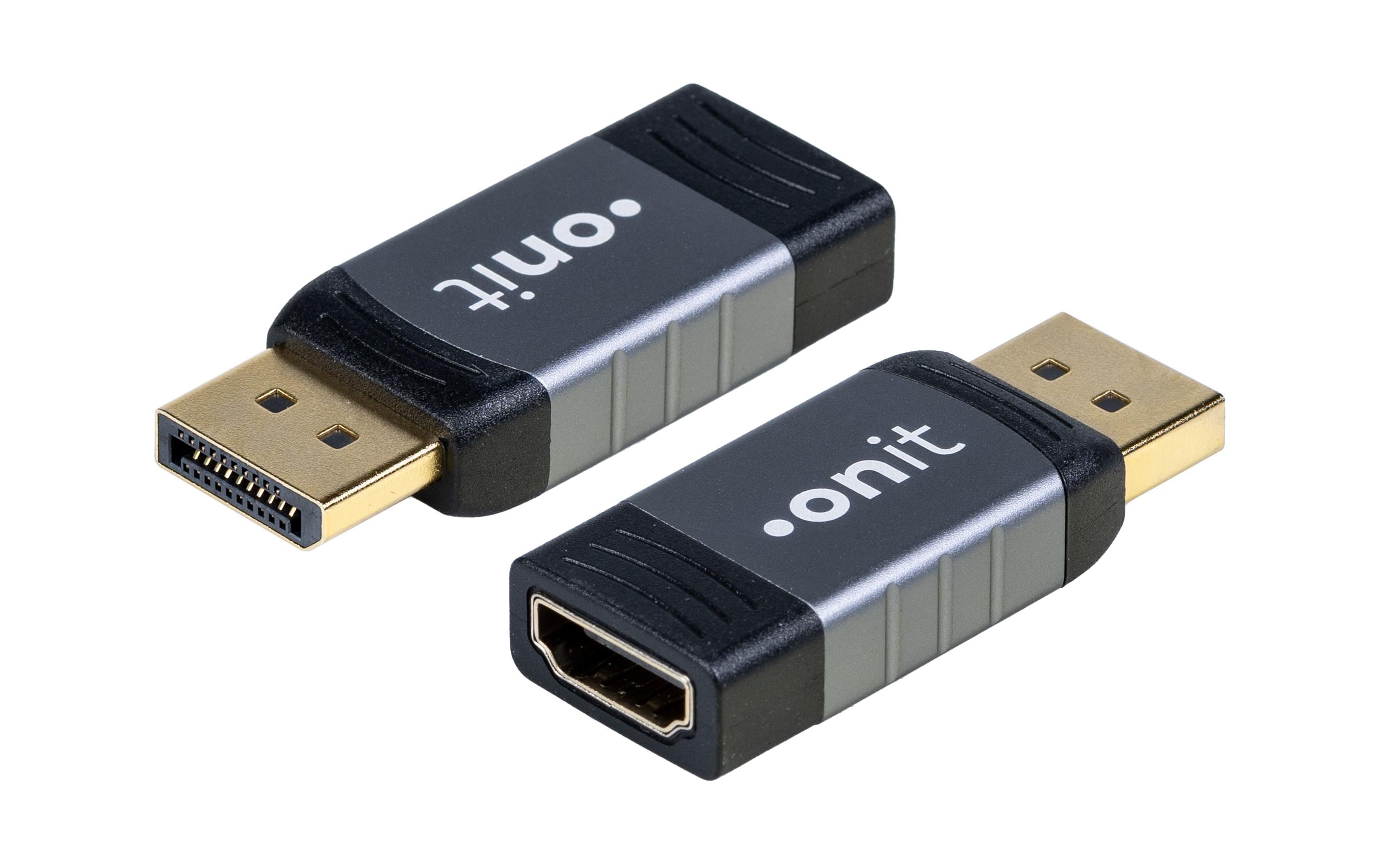 Adapter DisplayPort - HDMI, 1 StückVideoadapter DP auf HDMI
