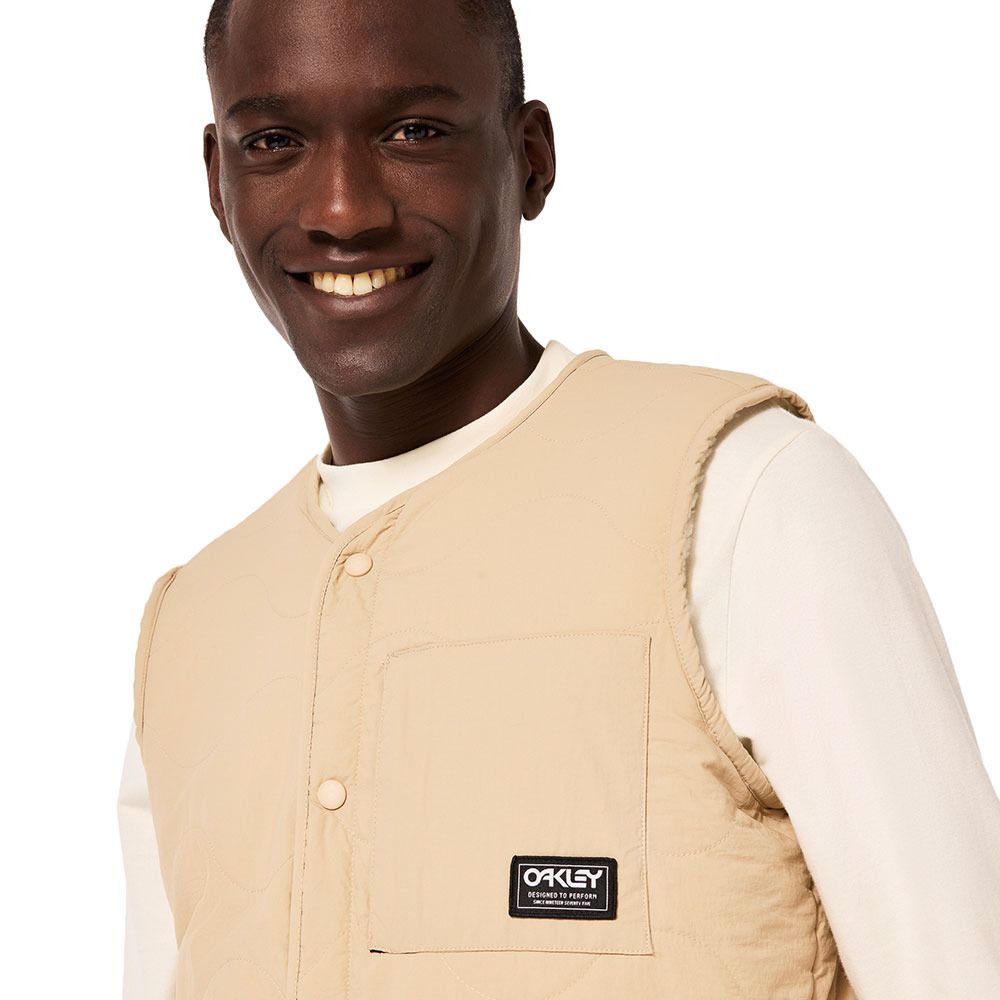 Oakley QUILTED SHERPA - Veste Homme humus