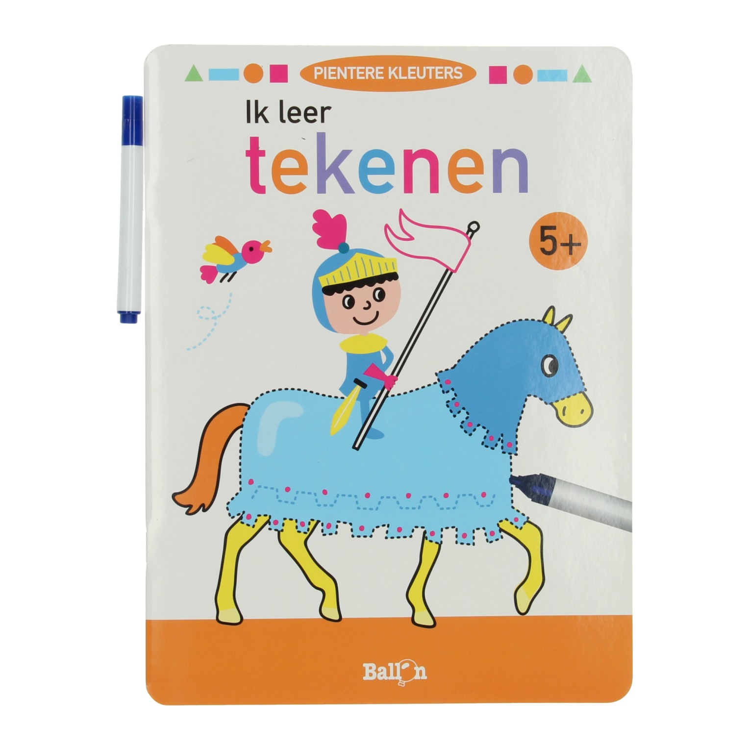 Ik Leer Tekenen met Uitwisbare Pen 5+