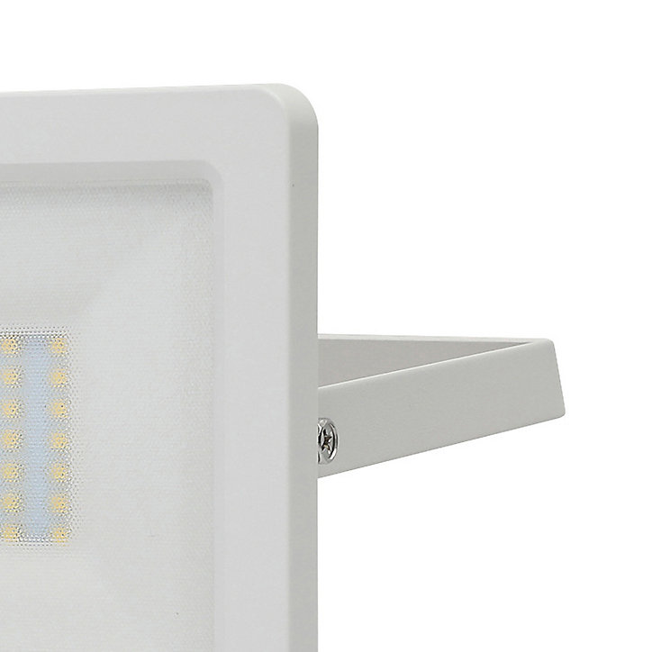 Projecteur LED Lucan 3000lm 30W IP65 GoodHome blanc
