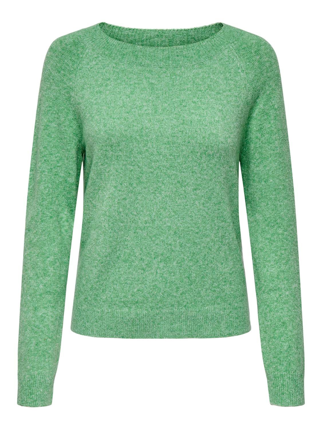 ONLRICA Strickpullover Bright Green